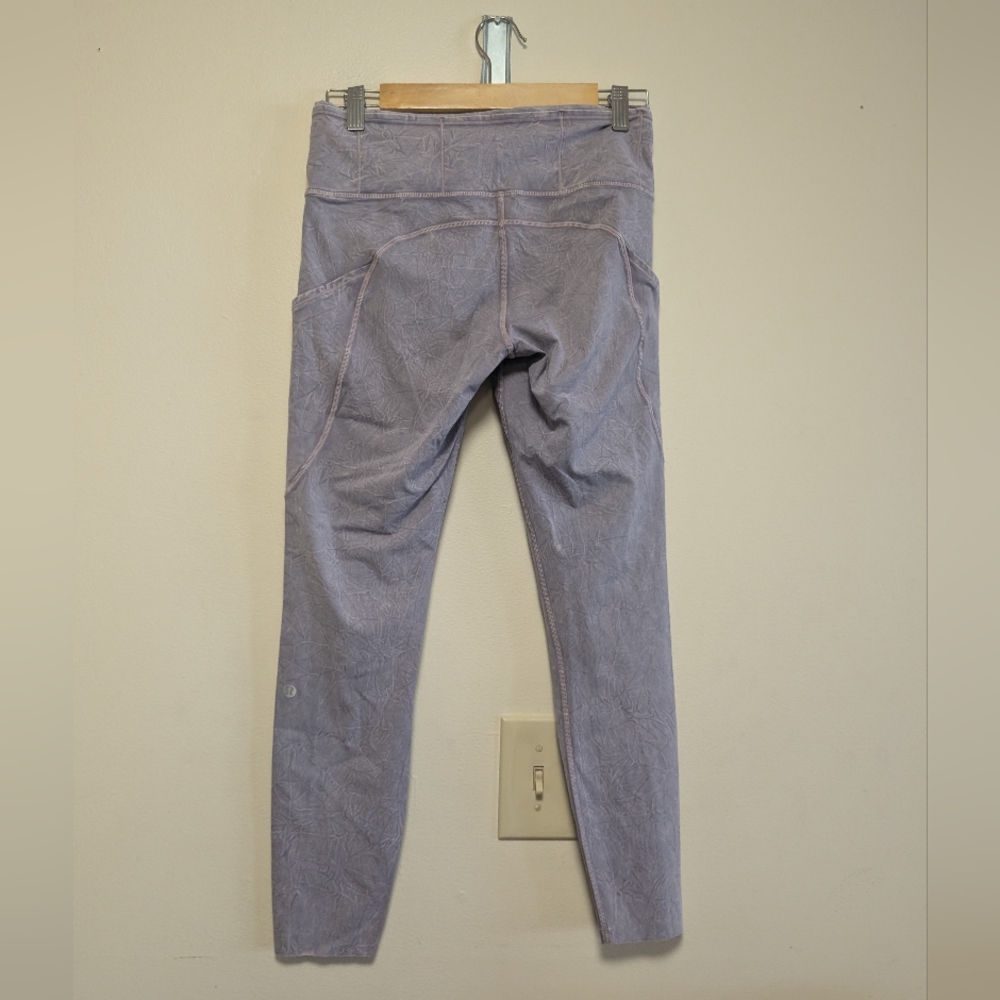 Lululemon Wunder Under High-Rise Leggings Size 8 Purple - Picture 7 of 8